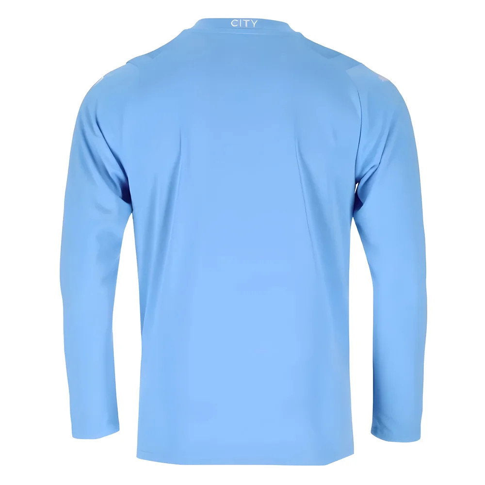 2023-2024 Man City Long Sleeve Home Shirt (Kelly 9)_1