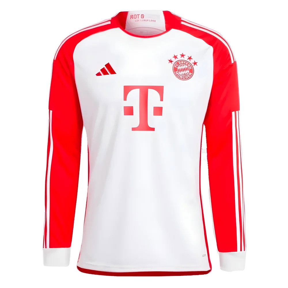2023-2024 Bayern Munich Long Sleeve Home Shirt (Matthaus 10)_3