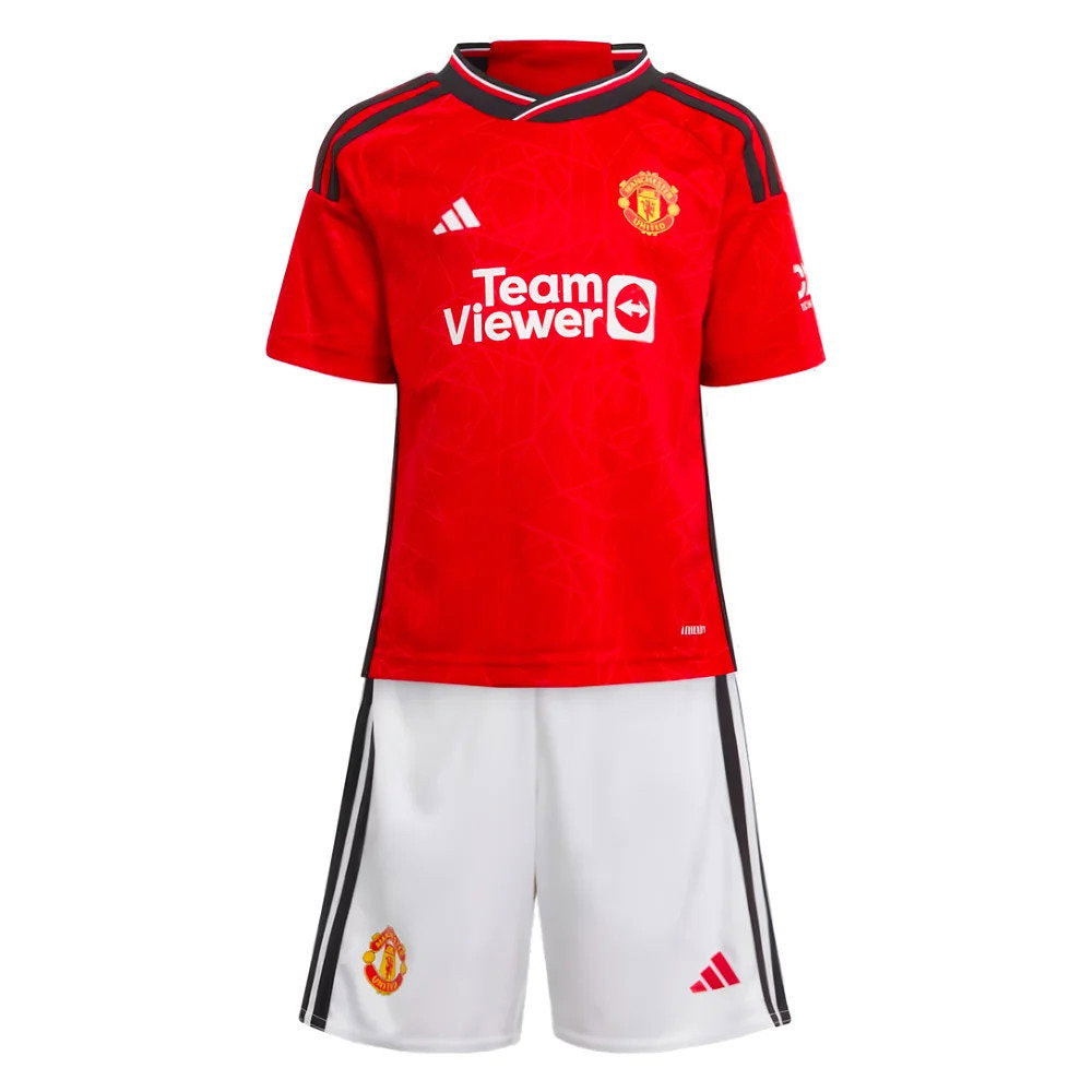 2023-2024 Man Utd Home Mini Kit (Reguilon 15)_3