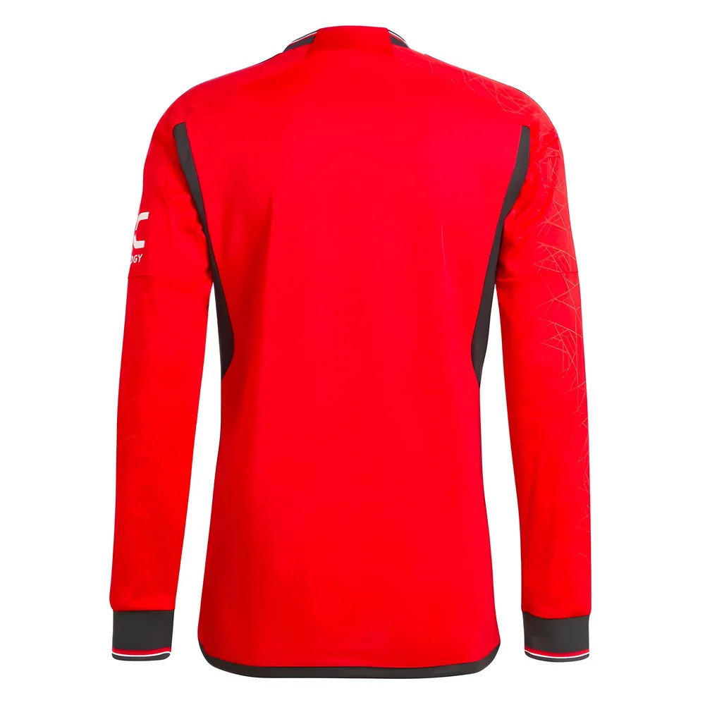 2023-2024 Man Utd Long Sleeve Home Shirt (Galton 11)_1