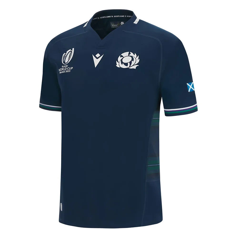 Scotland RWC 2023 Home Replica Rugby Shirt (Your Name)_3