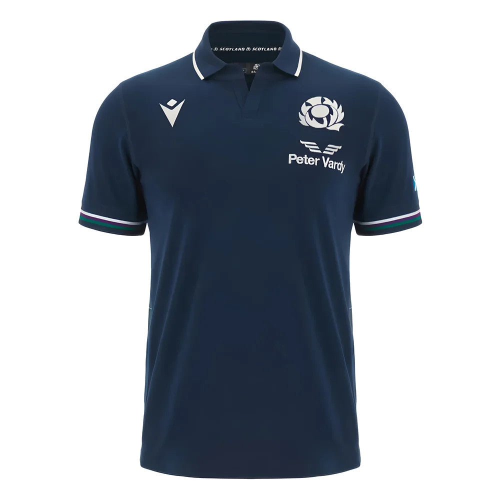 2023-2024 Scotland Home Cotton Rugby Shirt_0