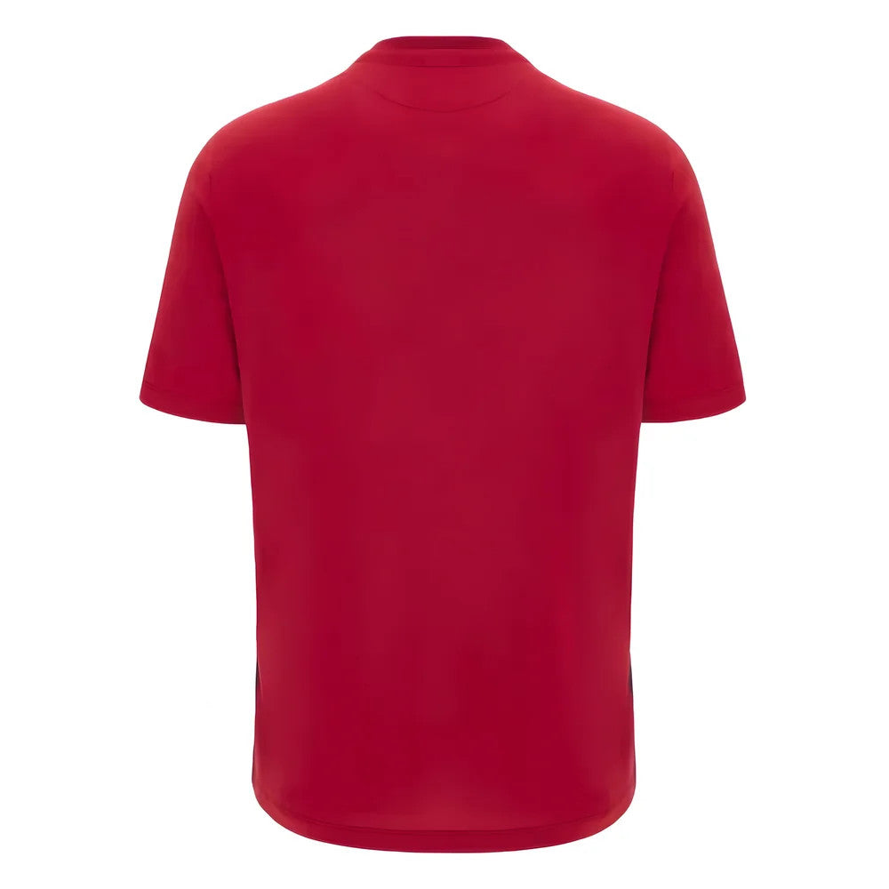 2023-2024 Wales Rugby Travel Cotton Shirt (Red) (Your Name)_1