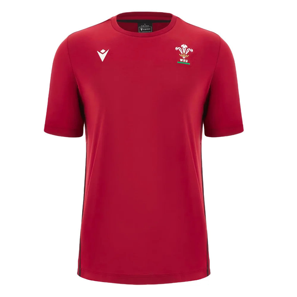 2023-2024 Wales Rugby Travel Cotton Shirt (Red) (Your Name)_3