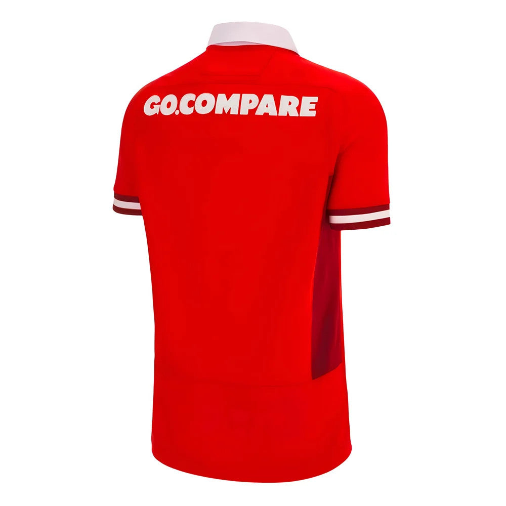 2023-2024 Wales Rugby WRU Home Body Fit Shirt (Your Name)_4
