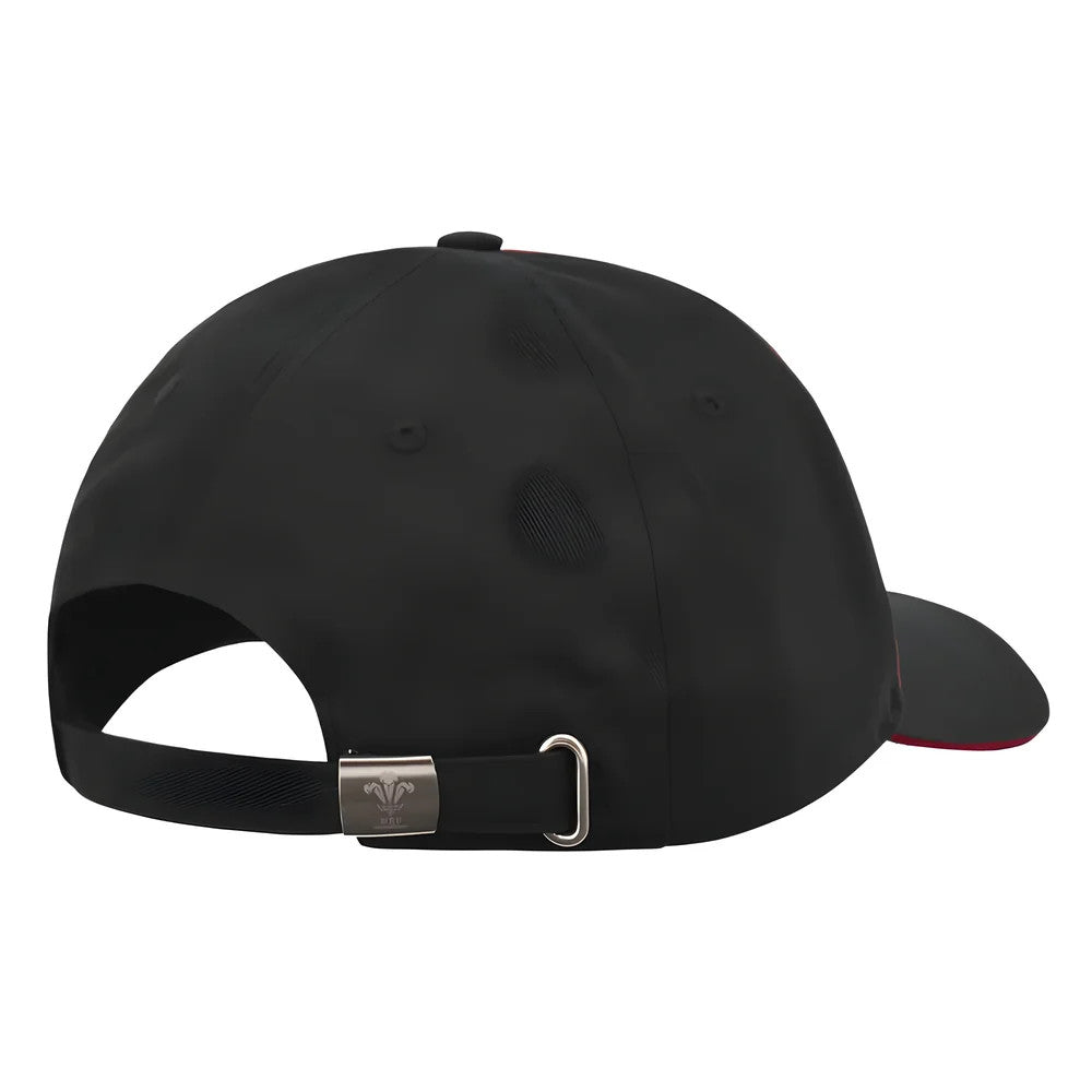 2023-2024 Wales Rugby Baseball Cap (Toothbrush Black)_1