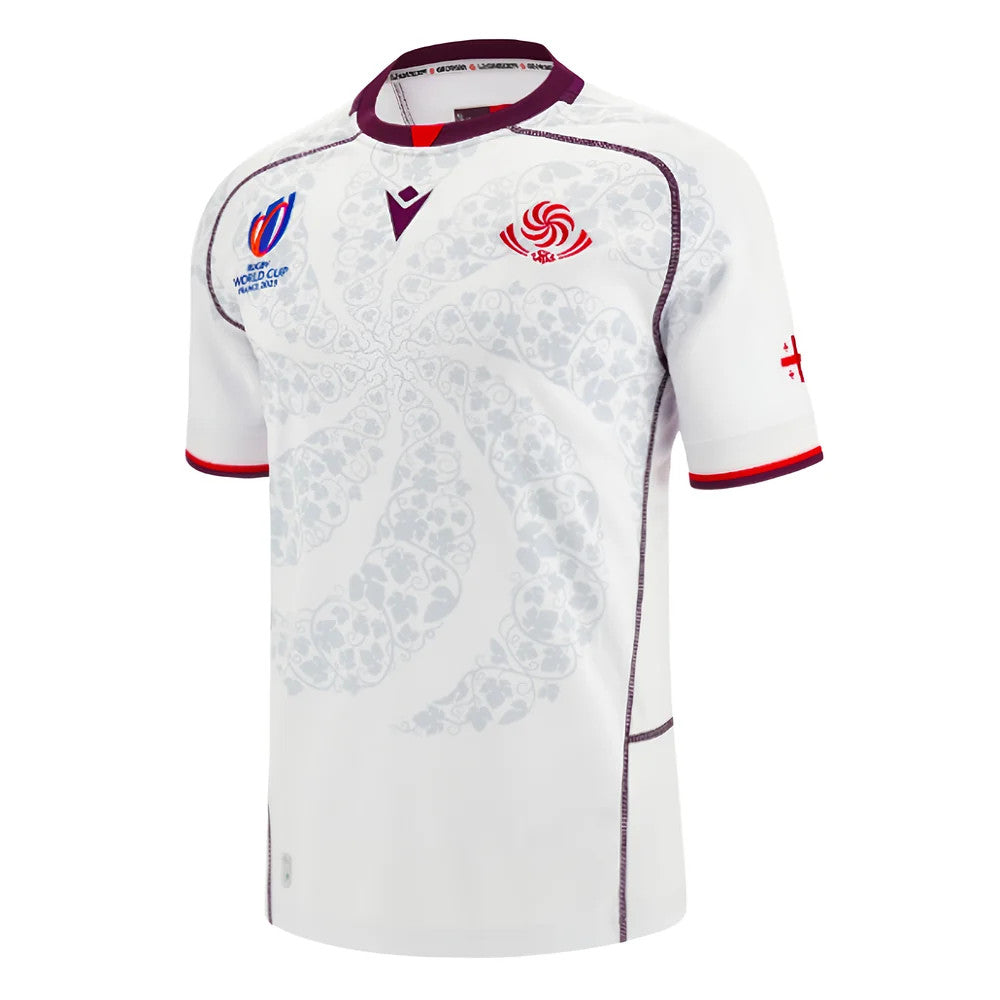 2023-2024 Georgia Rugby Replica Away Shirt (Your Name)_3