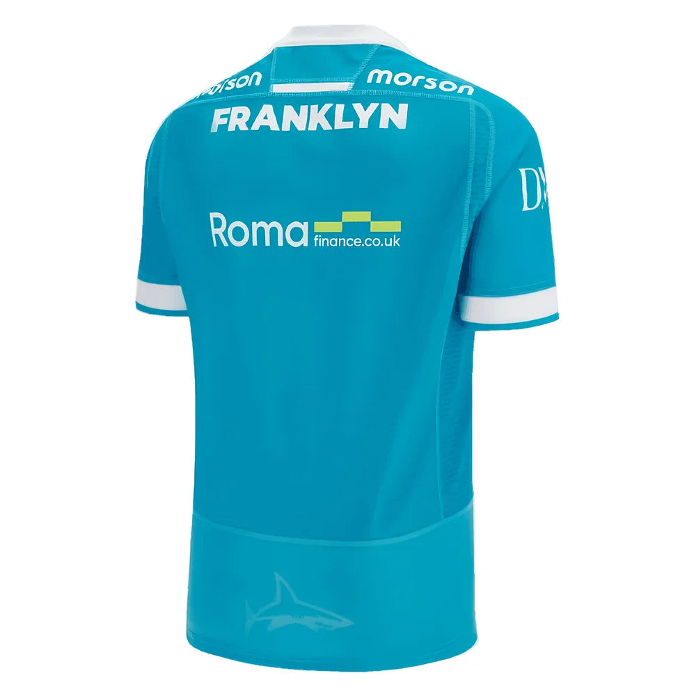 2023-2024 Sale Sharks Rugby Away Shirt (Your Name)_4