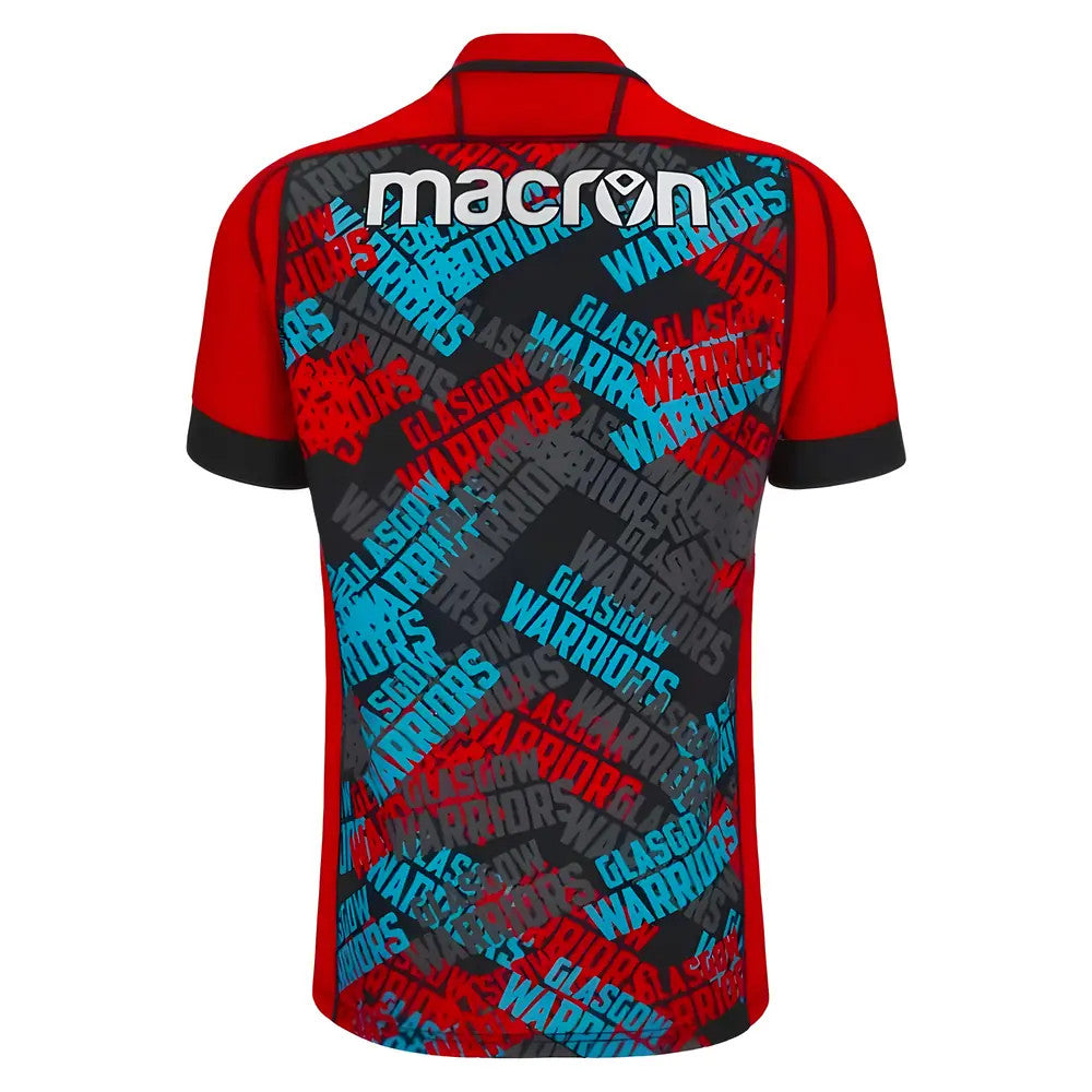 2023-2024 Glasgow Warriors Training Rugby Shirt (Your Name)_4