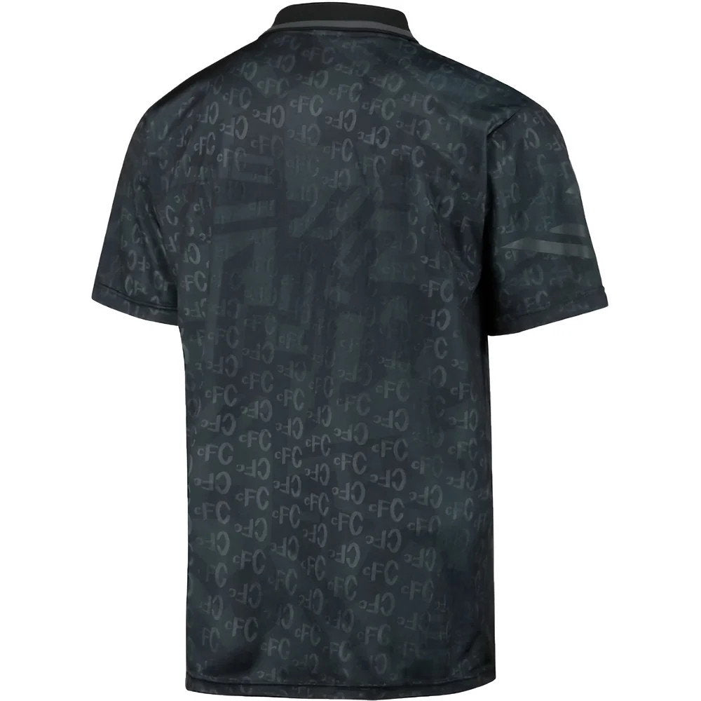 Chelsea 1992 Black Out Retro Football Shirt (Zola 25)_1