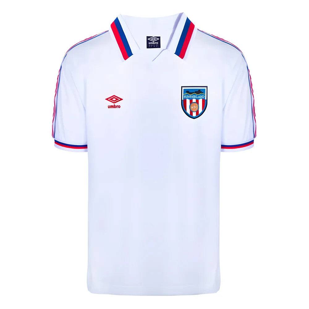 Sunderland 1980 Away Umbro Retro Football Shirt_0