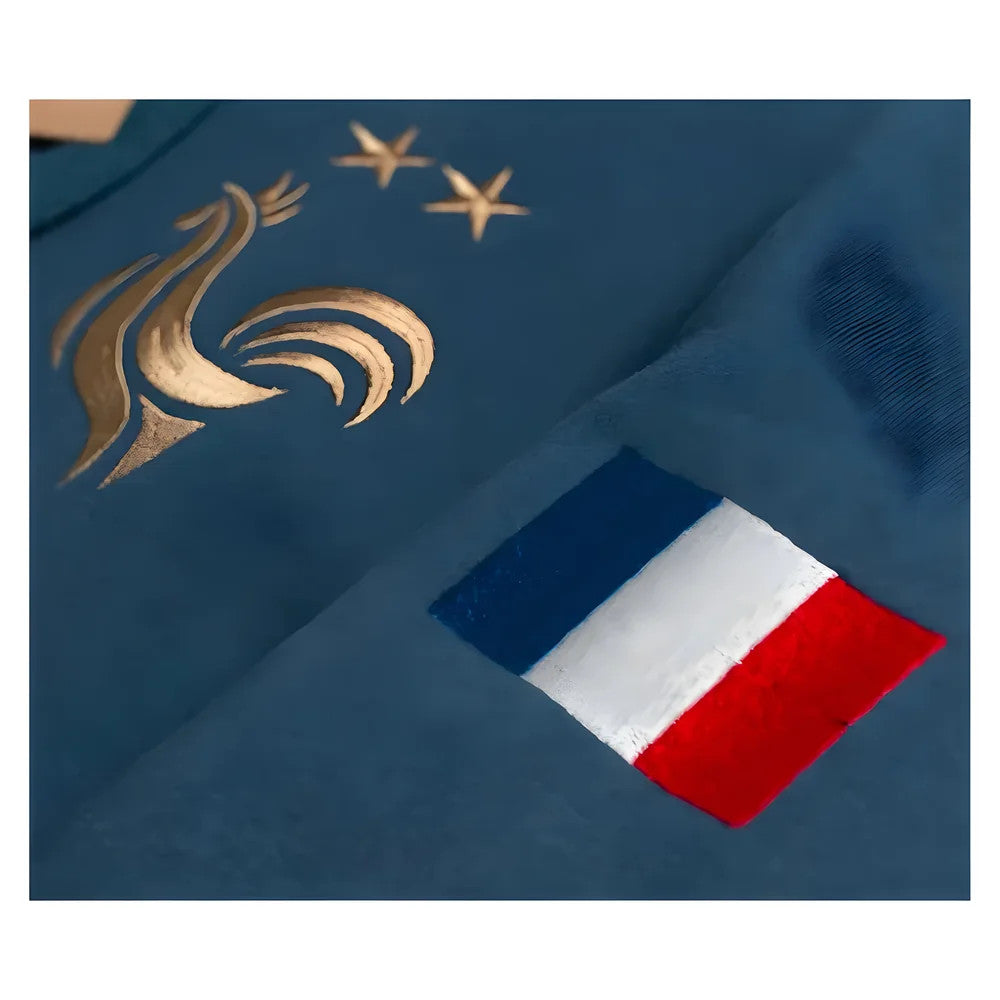 France Retro Football Hoodie Les Bleus_1