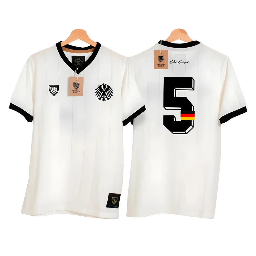 Germany Tribute Der Kaiser Retro Football Shirt_0