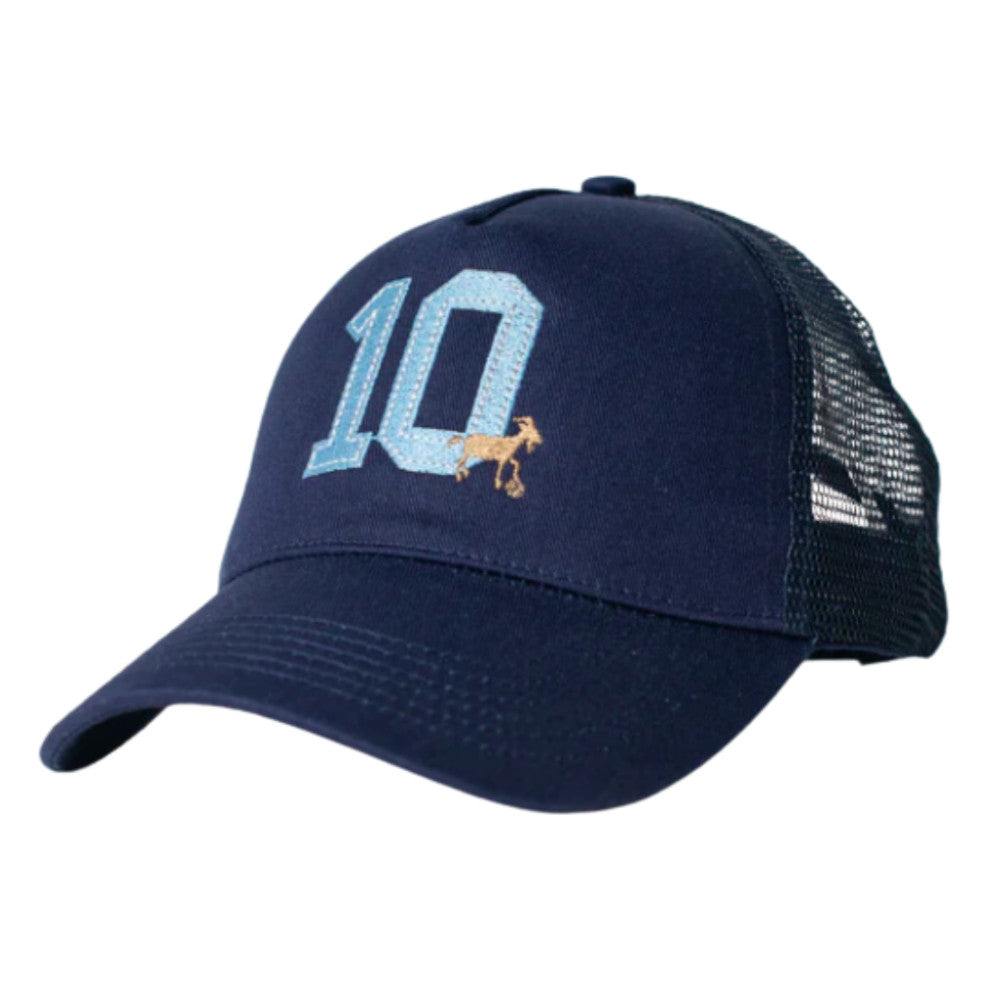 Argentina Messi GOAT 10 Trucker Blue_1