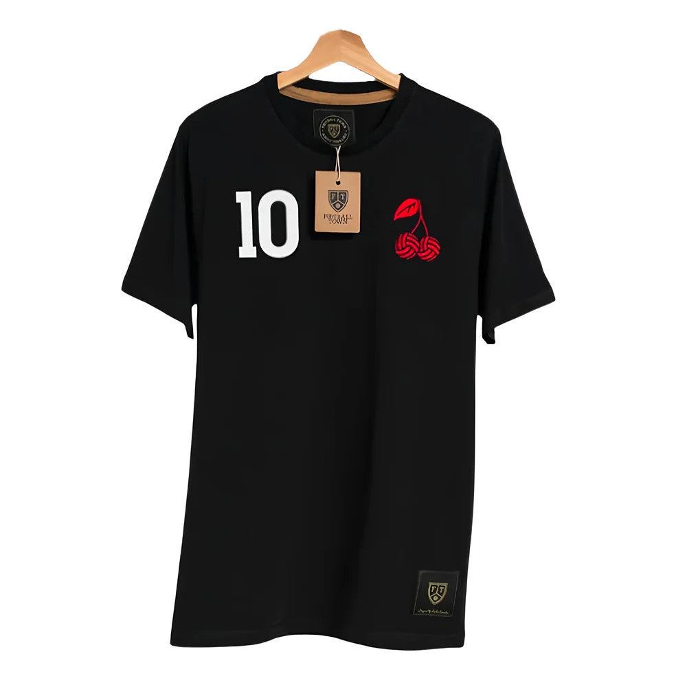 Bournemouth The Cherry 10 Retro Football Tee (Black)_0