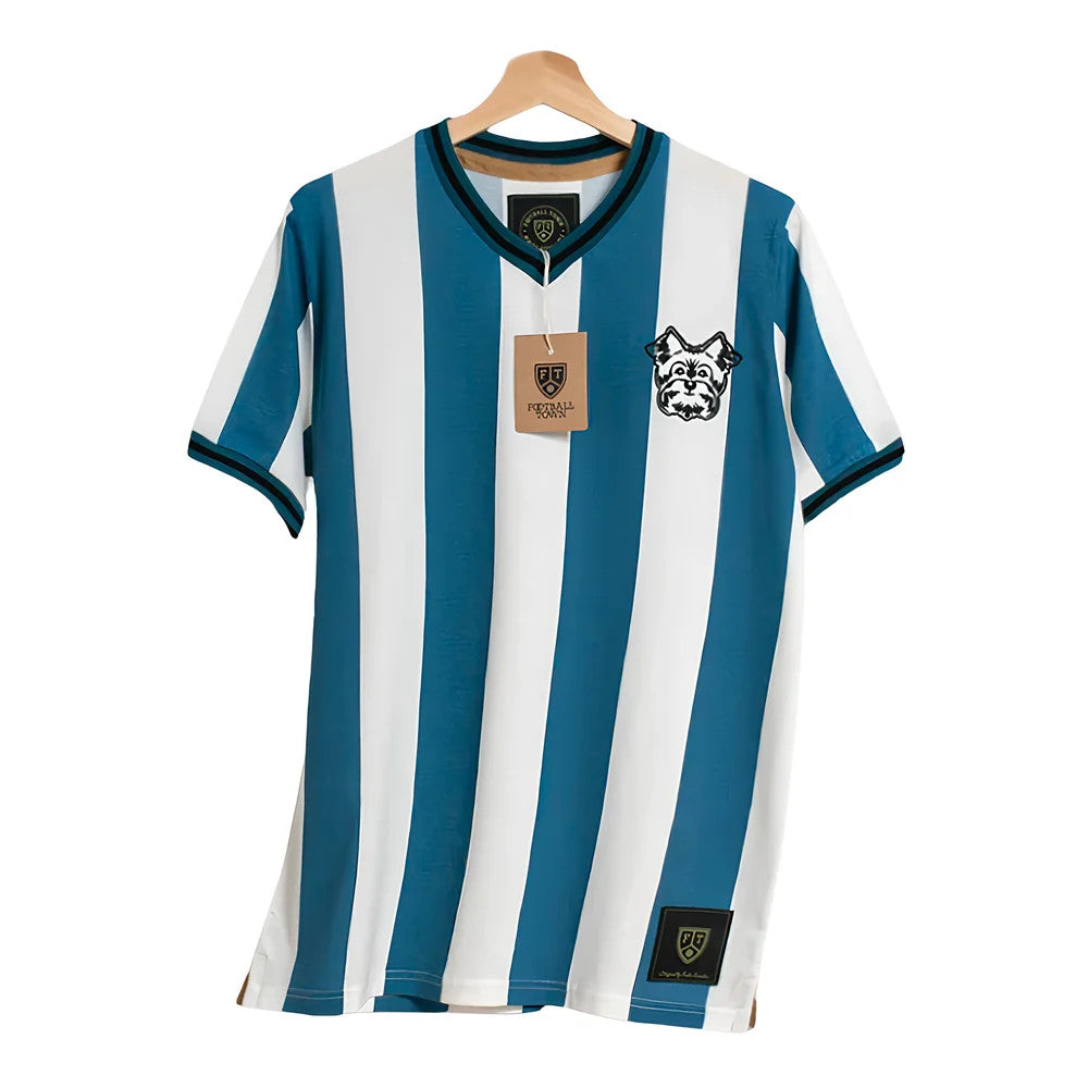 Huddersfield The Terrier Home Retro Football Shirt_0