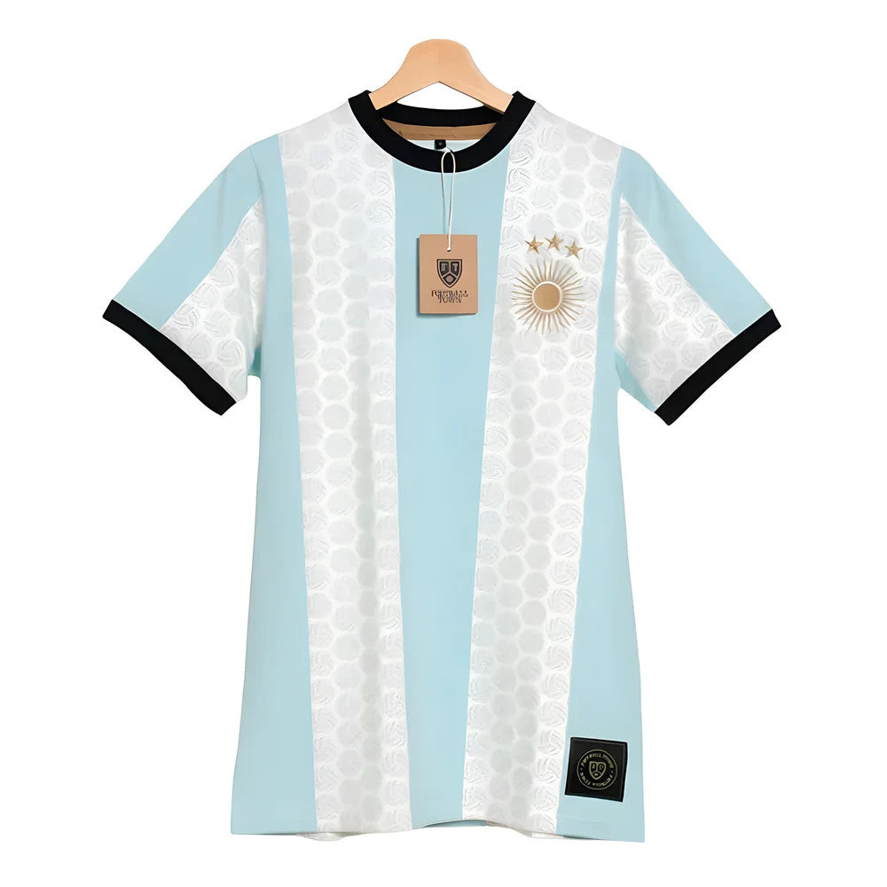 Argentina El Sol Ball Shapes Retro Shirt_0