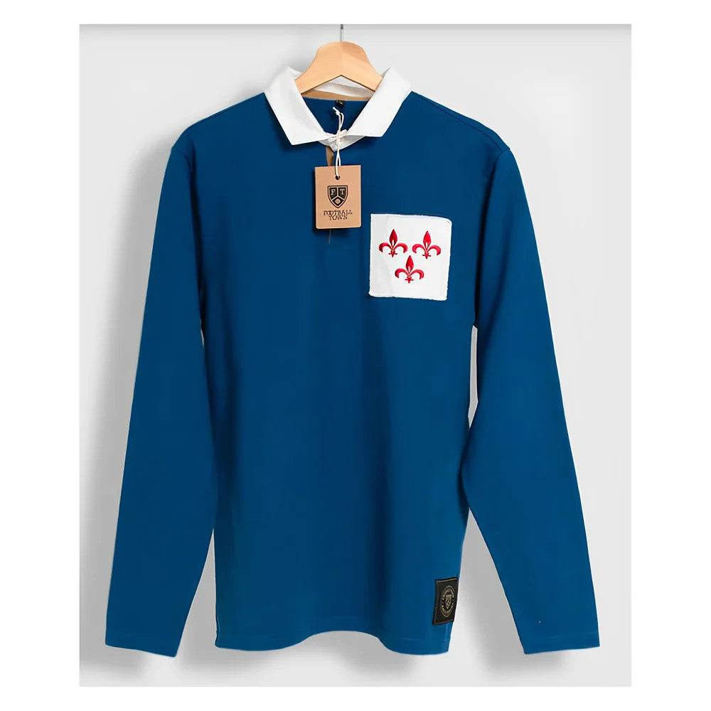 France Fleur de Lis Retro Rugby Jersey_0