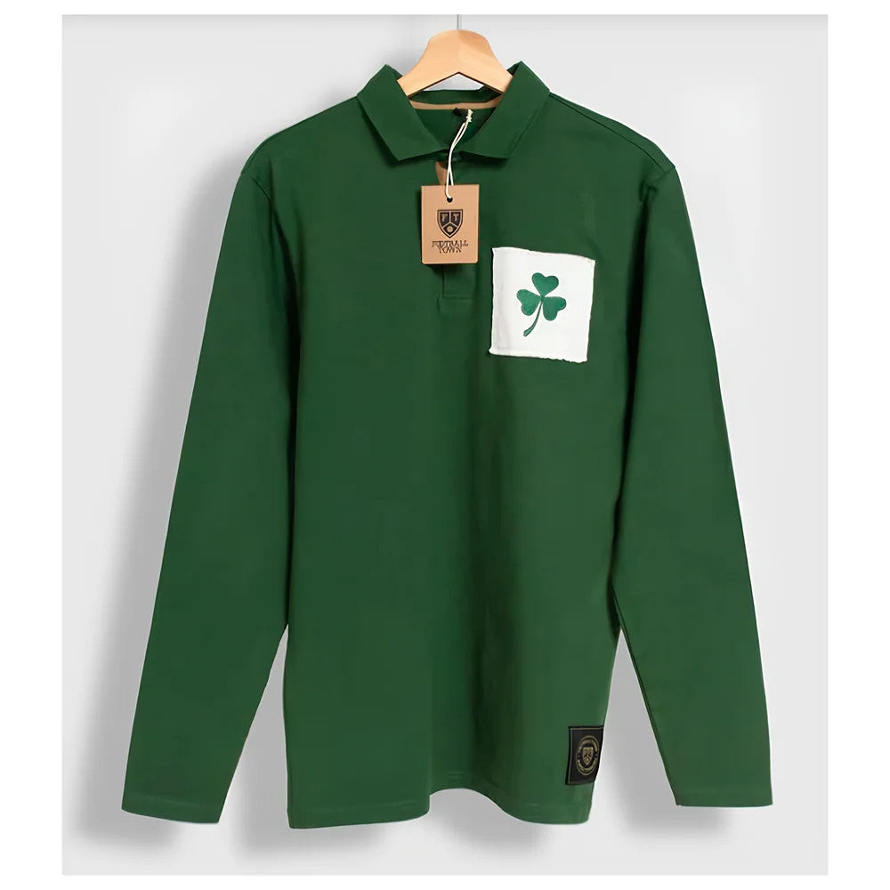 Ireland Shamrock Retro Rugby Jersey_0