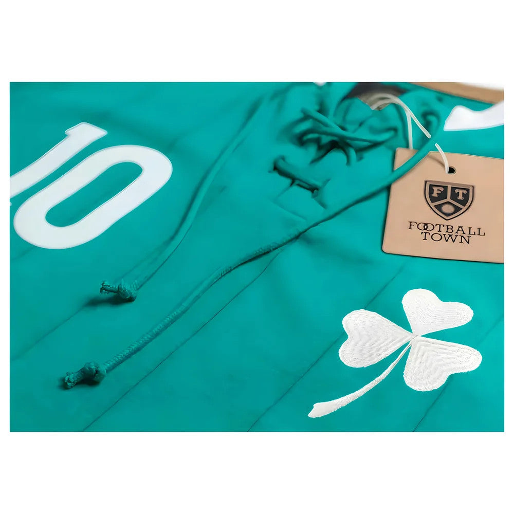 Ireland Retro Shirt Keane with Laces The Green Army_1