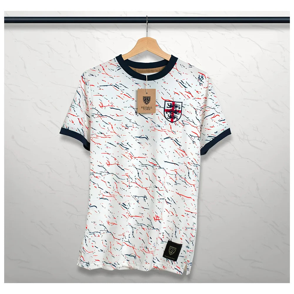 England Marble The Lions Cross Retro Shirt_0