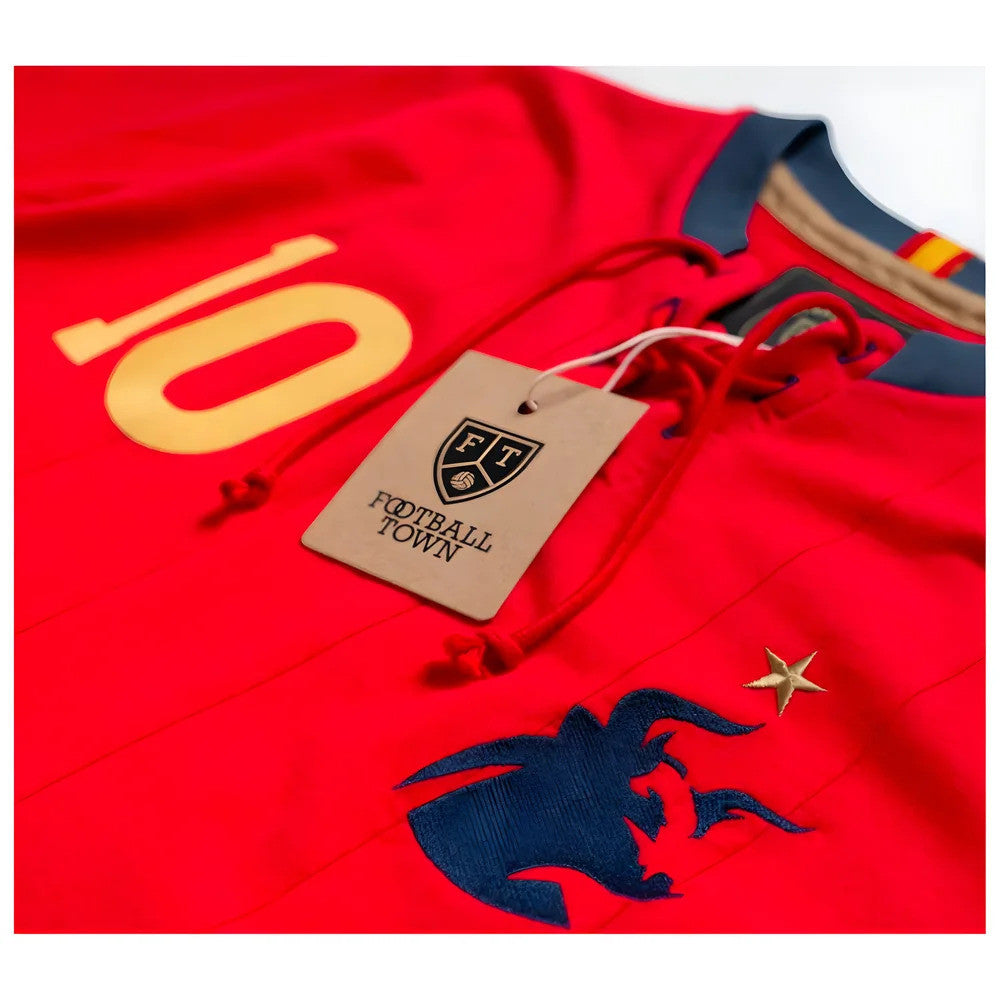 Spain Retro Shirt with Laces El Toro_1