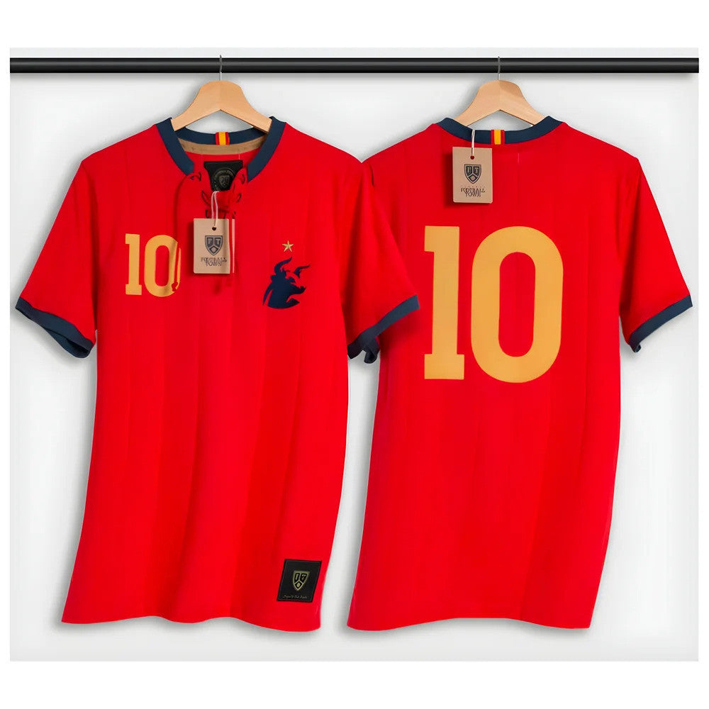 Spain Retro Shirt with Laces El Toro_0