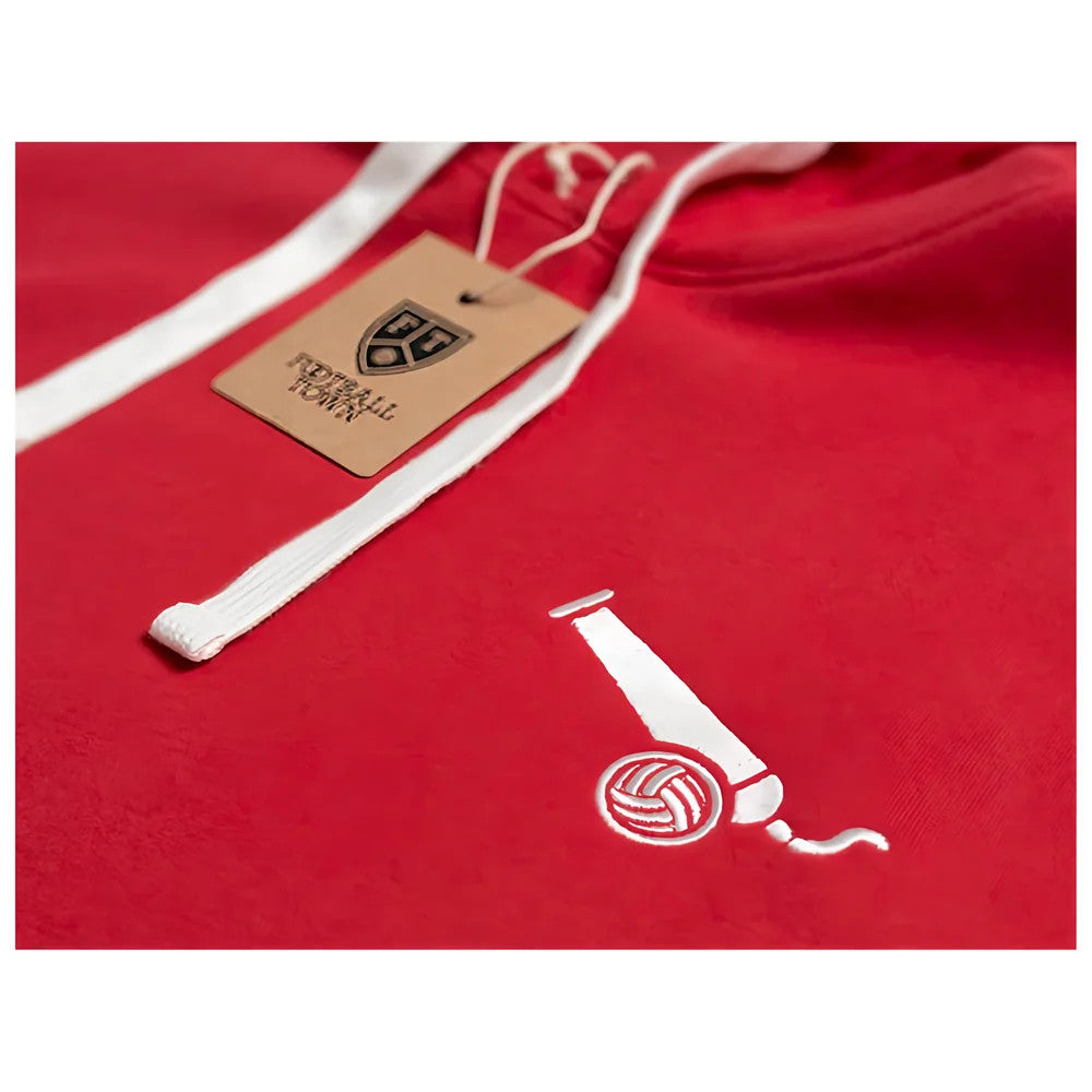 The Cannon Retro Football Hoodie (Red)_1
