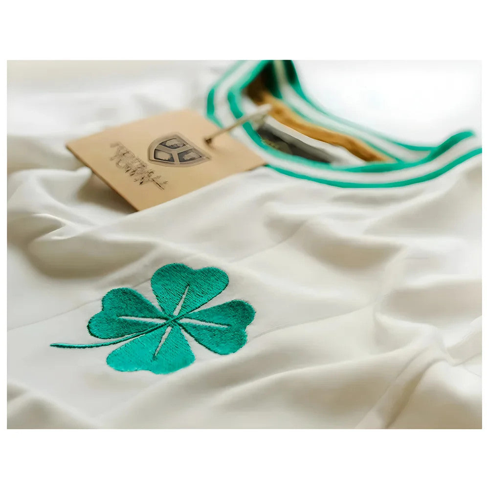 Celtic The Clover Away Retro Football Shirt_1