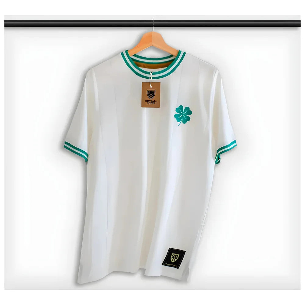 Celtic The Clover Away Retro Football Shirt_0