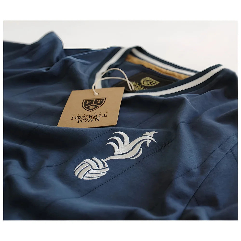 Tottenham The Cockerel Away Retro Football Shirt_1