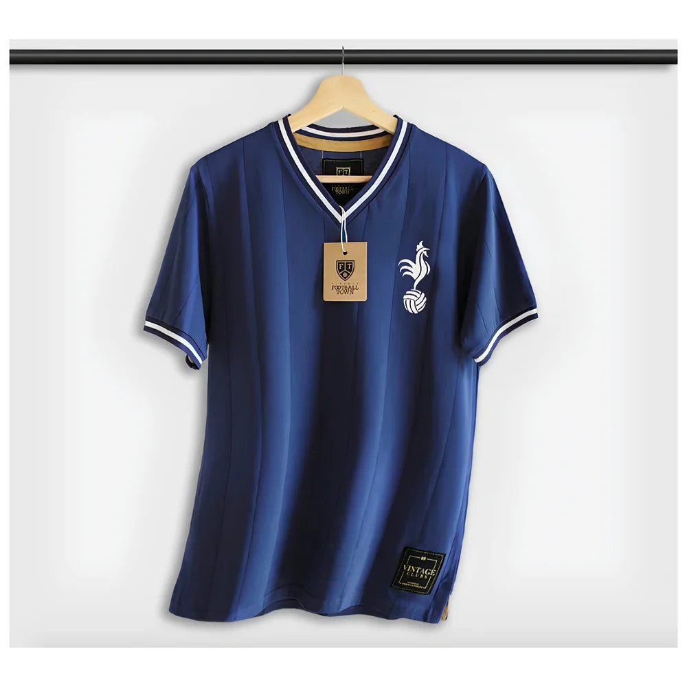 Tottenham The Cockerel Away Retro Football Shirt_0