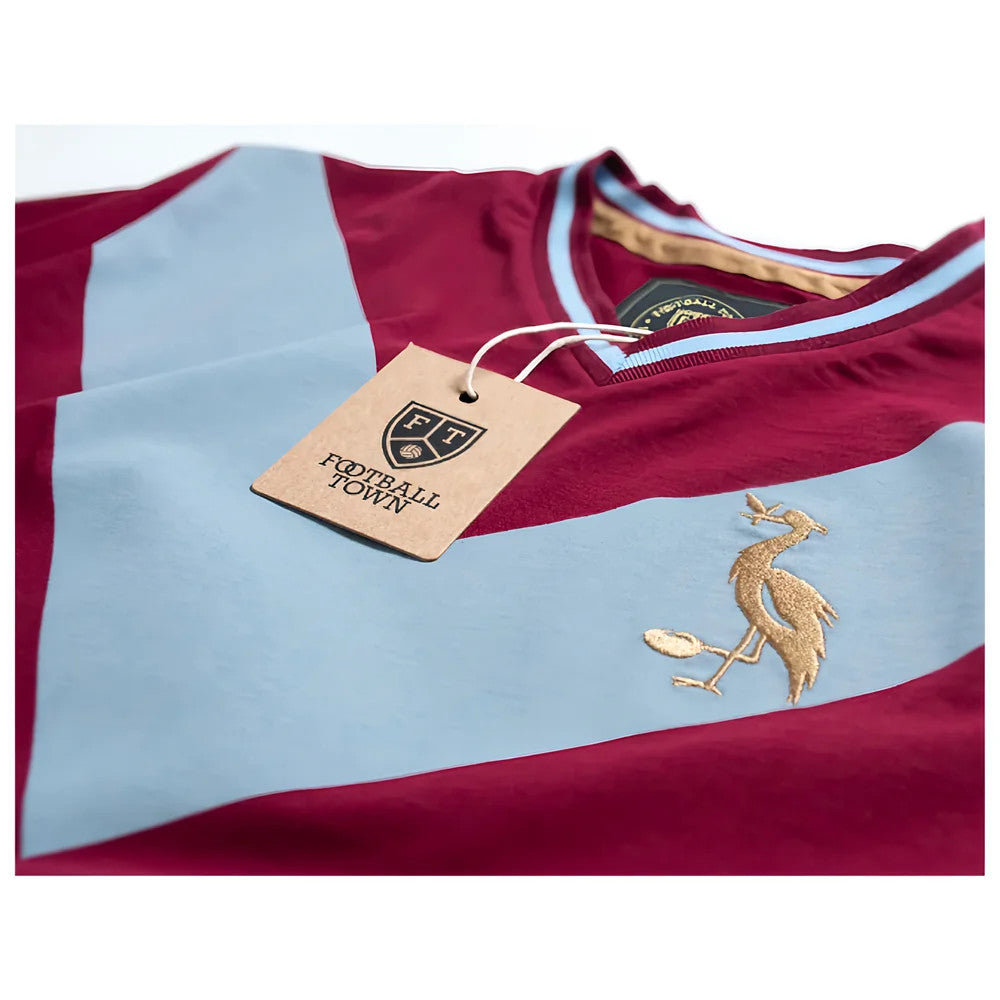 Burnley The Claret Home Retro Football Shirt_1