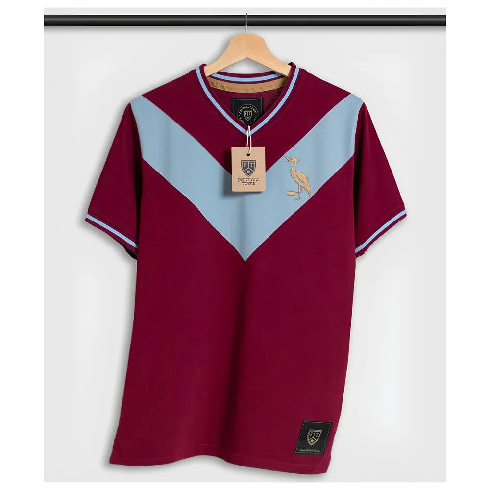 Burnley The Claret Home Retro Football Shirt_0