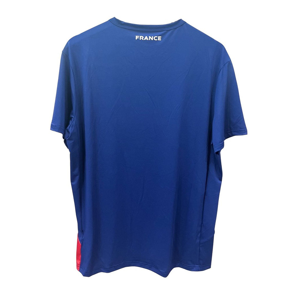 2024 France Rugby Training Shirt (Blue)_1
