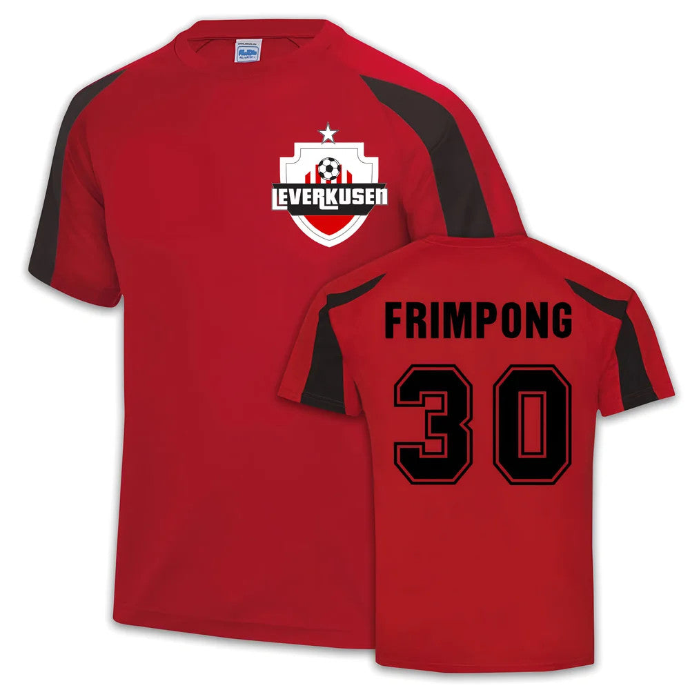 Bayer Leverkusen Sports Training Jersey (Jeremie Frimpong 30)_1