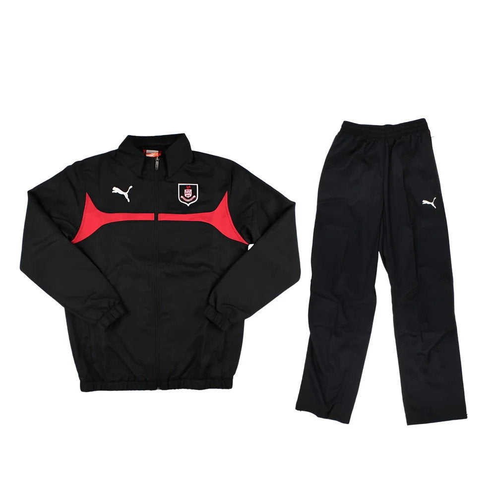 2014-2015 Airdrie Pre-Match Tracksuit (Black)_0