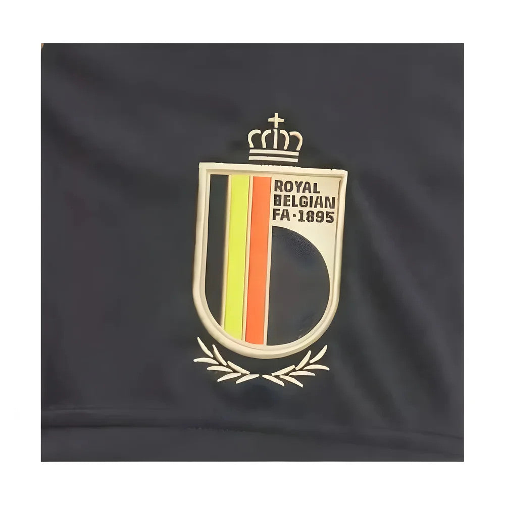 2024-2025 Belgium Home Shorts (Black)_1
