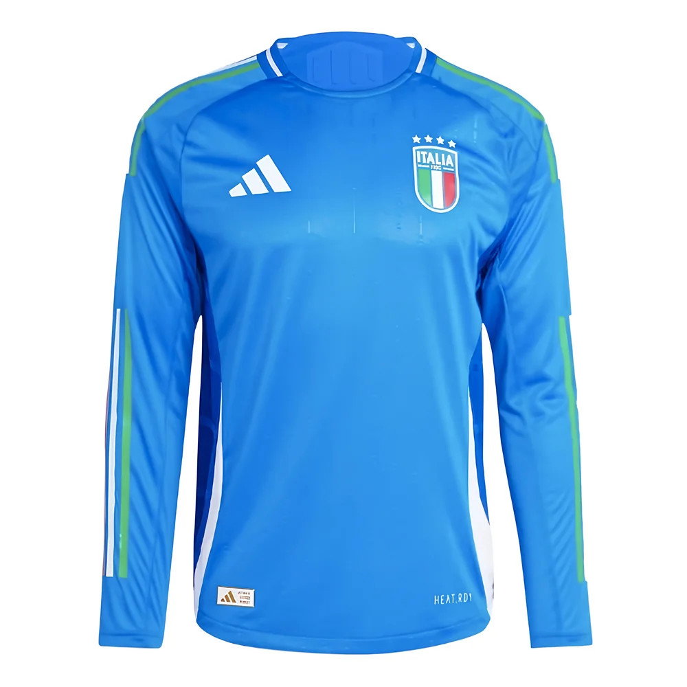 2024-2025 Italy Authentic Long Sleeve Home Shirt (BARELLA 18)_3