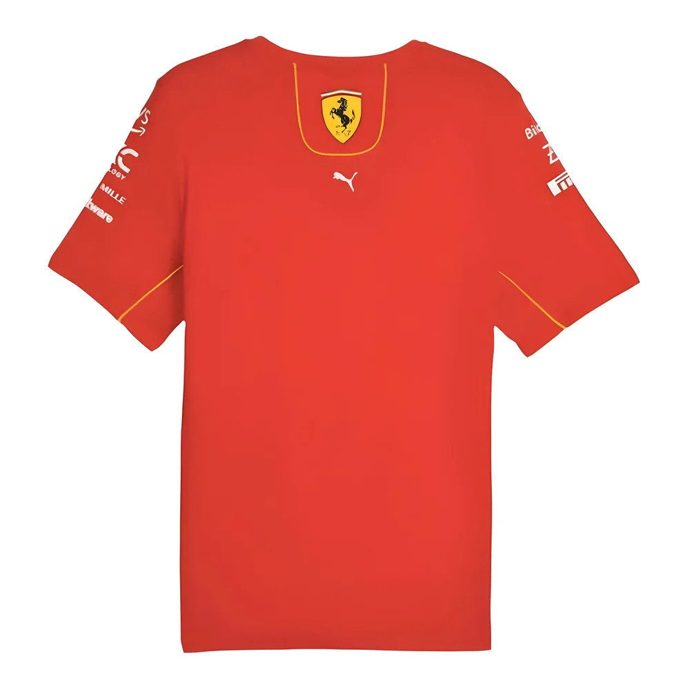 2024 Scuderia Ferrari Team T-Shirt (Red) (Hamilton 44)_1