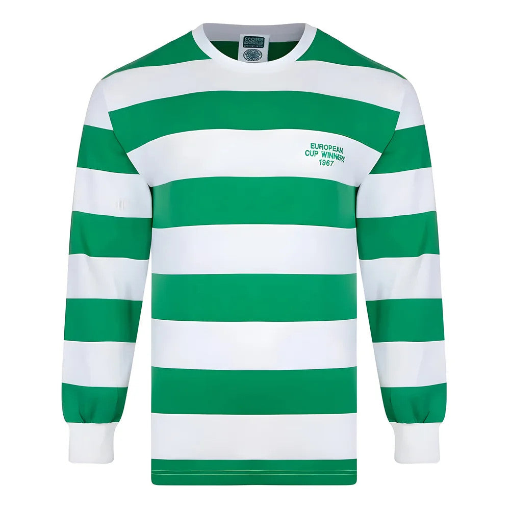 Celtic 1967 European Cup Winners Long Sleeve Retro Shirt_0