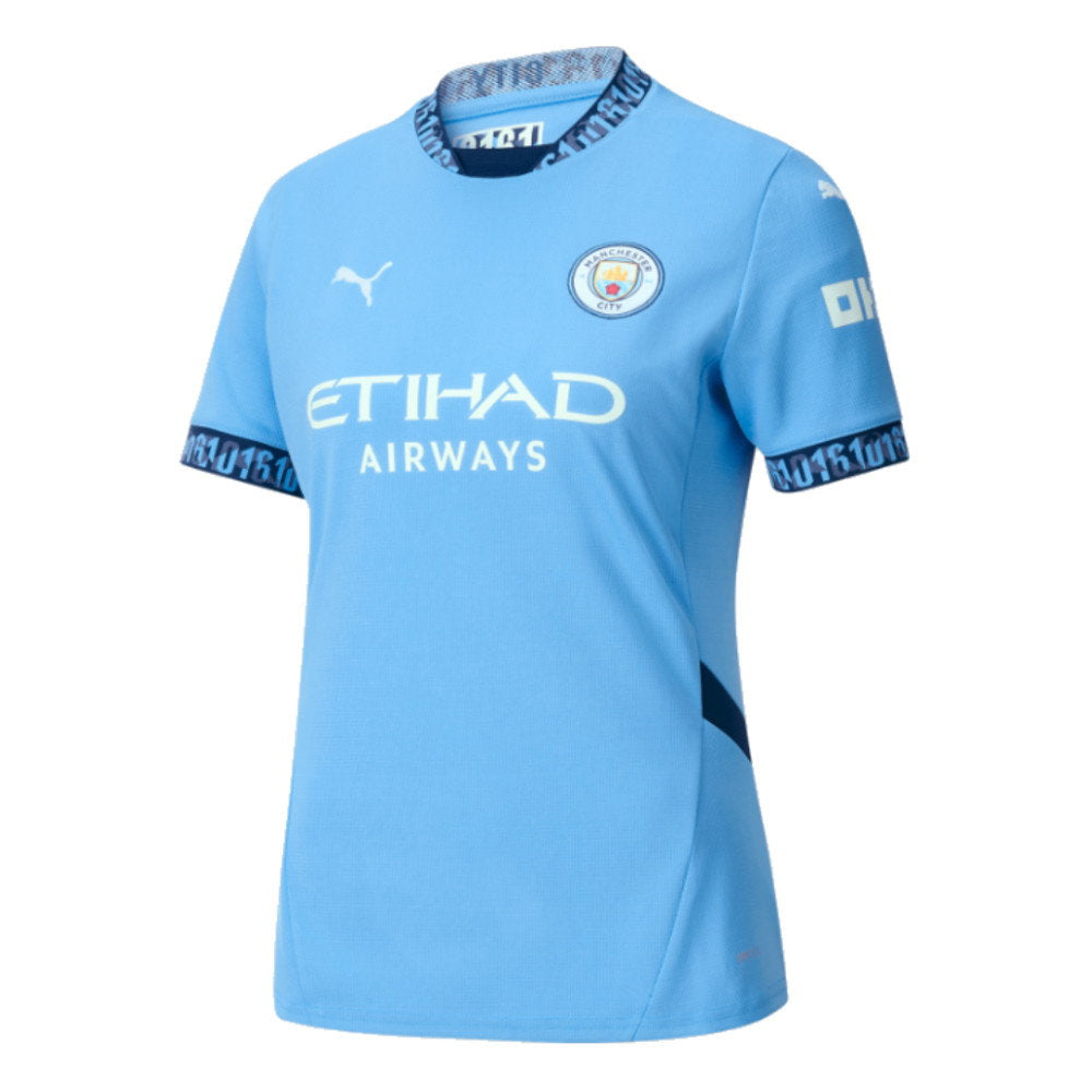 2024-2025 Man City Home Shirt (Womens) (Nico 14)_0