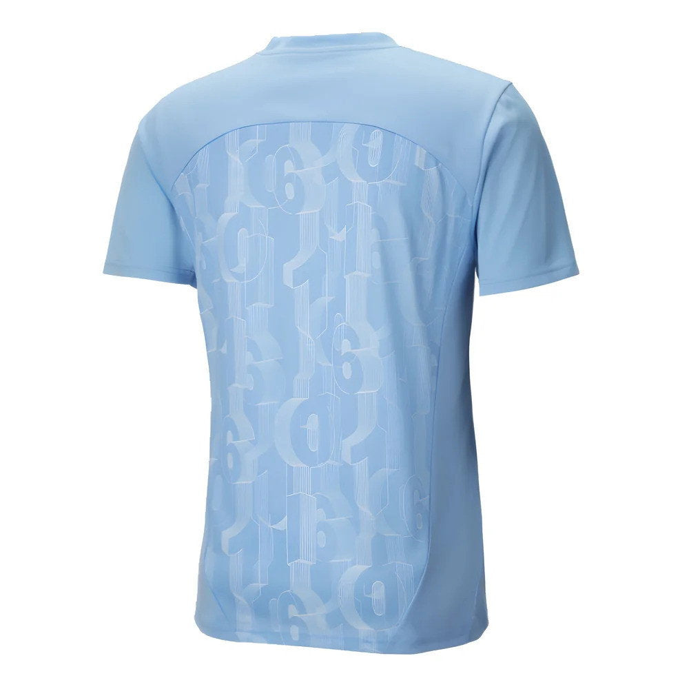2024-2025 Man City Prematch SS Shirt (Light Blue) (Marmoush 7)_4