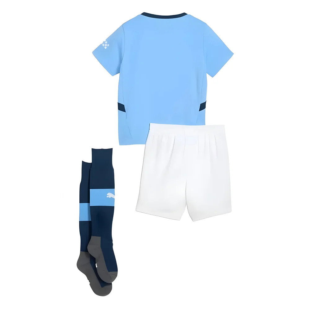 2024-2025 Man City Home Mini Kit (J.Alvarez 19)_1