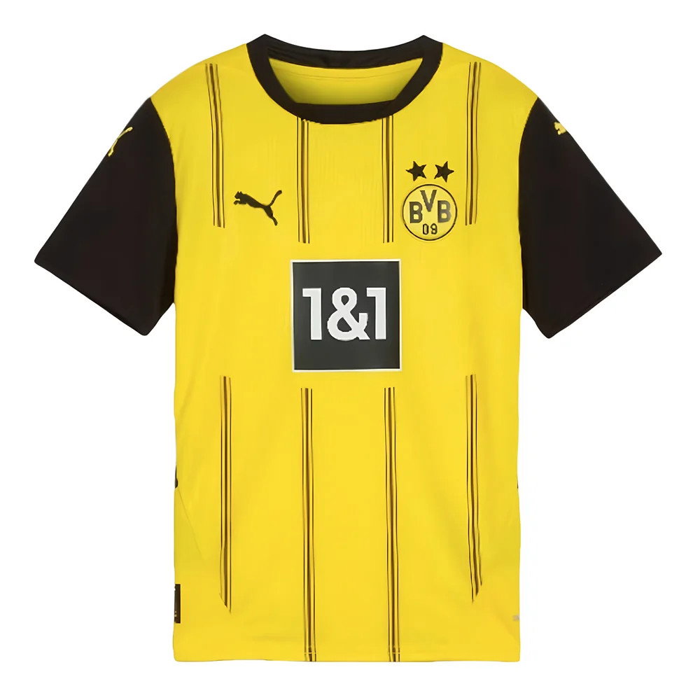 2024-2025 Borussia Dortmund Home Shirt (Kids) (Moukoko 18)_3