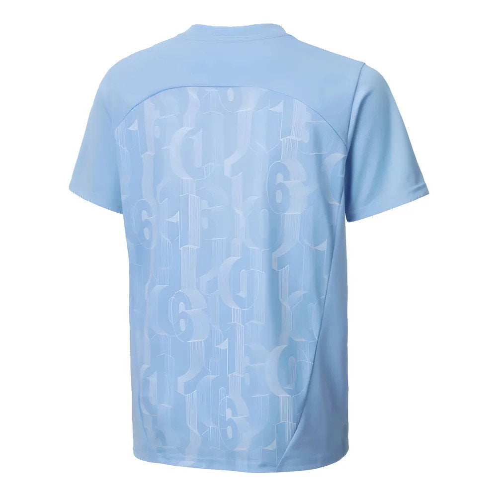 2024-2025 Man City Prematch SS Shirt (Light Blue) - Kids (Bernardo 20)_1