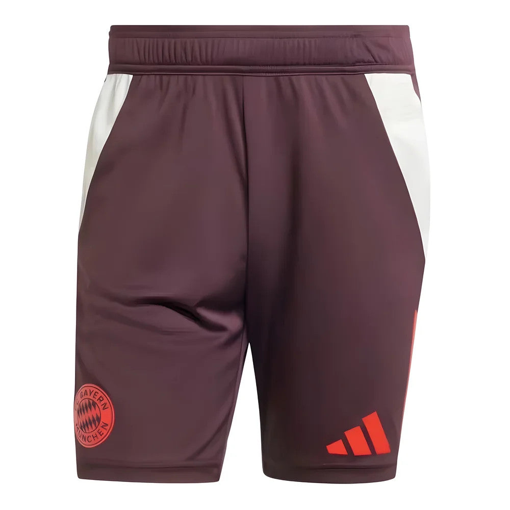 2024-2025 Bayern Munich Training Shorts (Shadow Maroon)_0