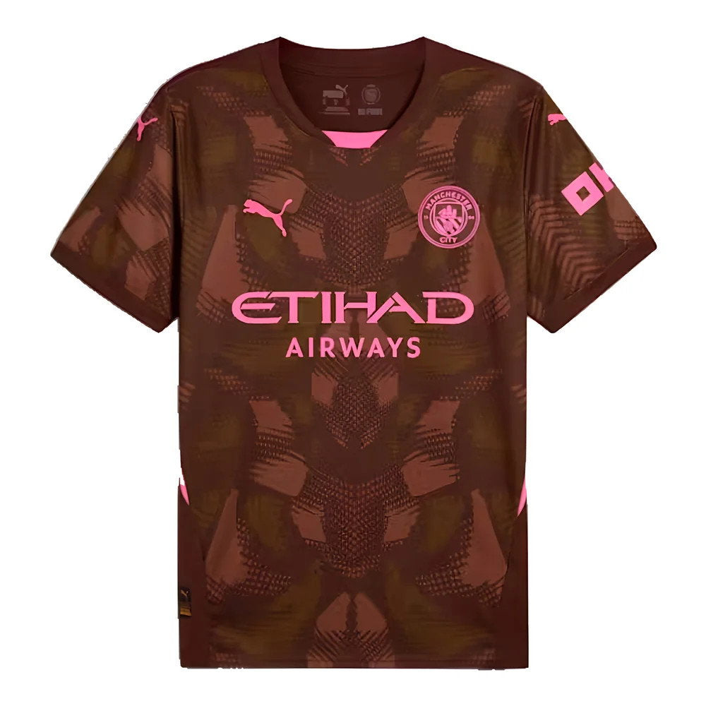 2024-2025 Man City Third Goalkeeper Shirt (Espresso Brown) (Hart 1)_3