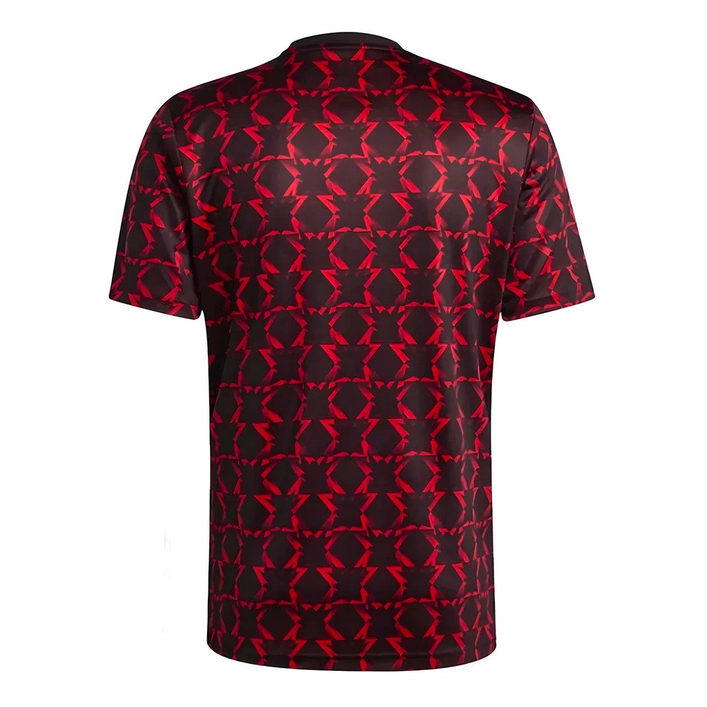 2024-2025 Man Utd Pre-Match Shirt (Black) (Rashford 10)_4