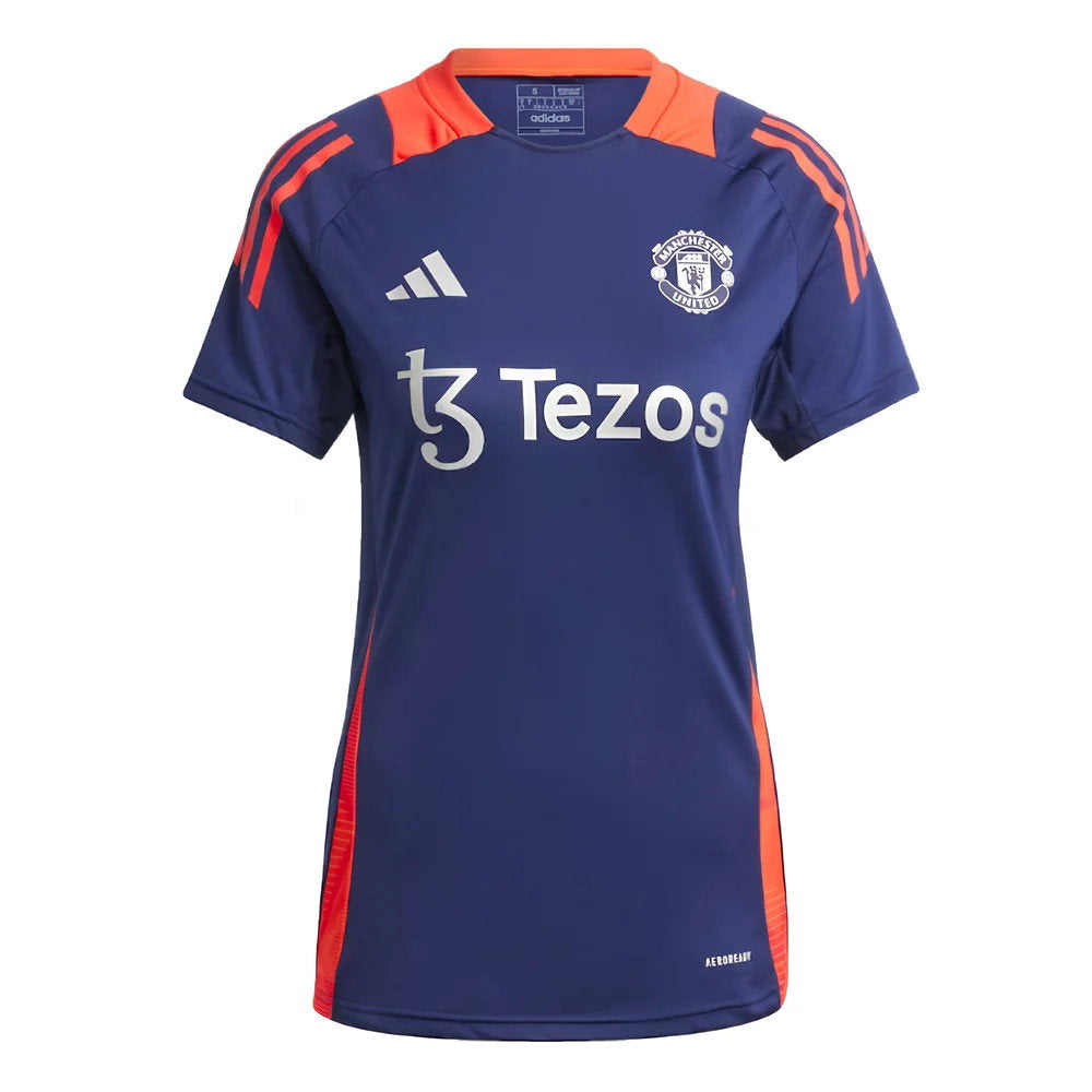 2024-2025 Man Utd Training Jersey (Night Indigo) - Womens (Mainoo 37)_3